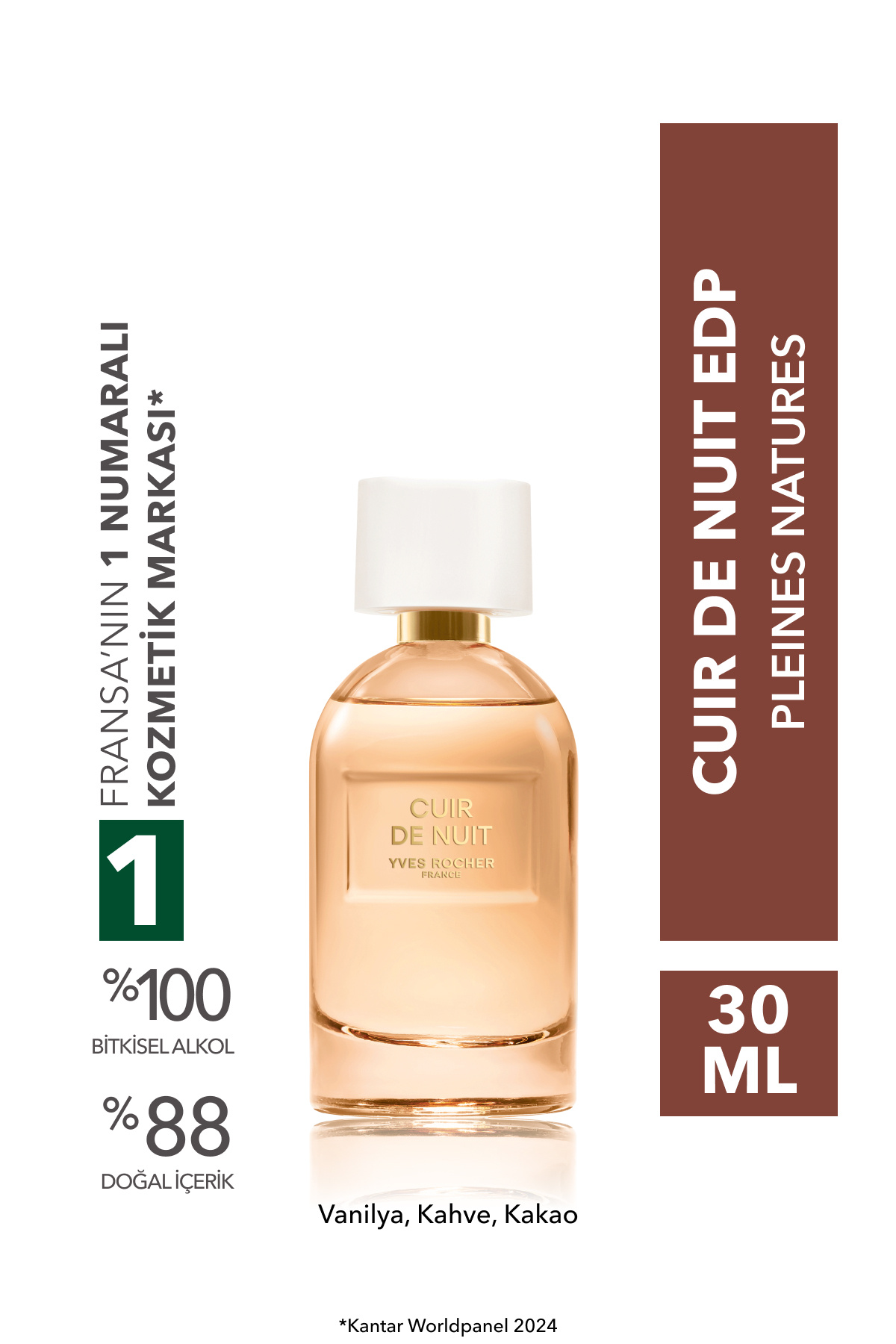 Yves Rocher Cuir de Nuit EDP-Pleines Natures-30ml - Fiyatı, Yorumları