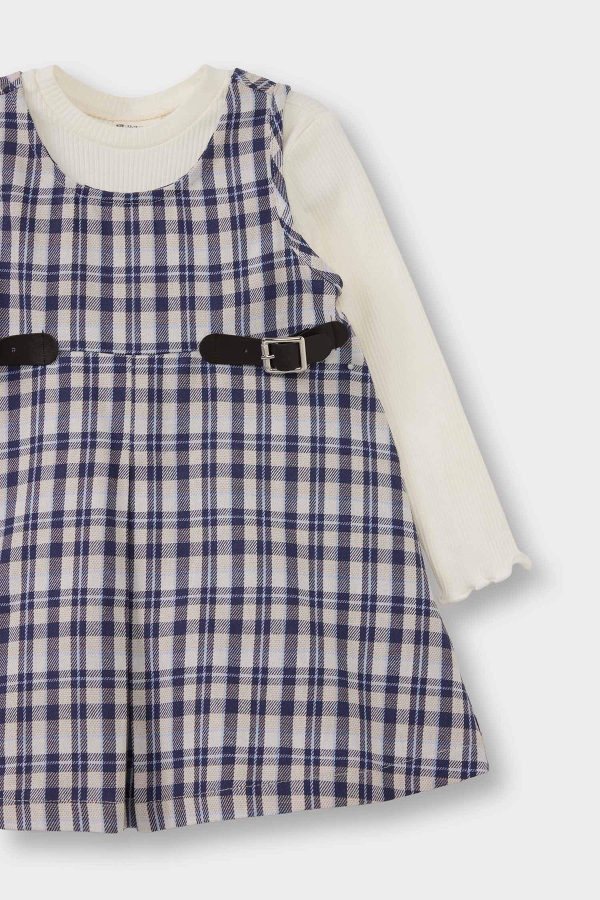 Defacto Kız Bebek Elbise G3170A5/NV31 NAVY fotoğrafı 4 (önizleme)