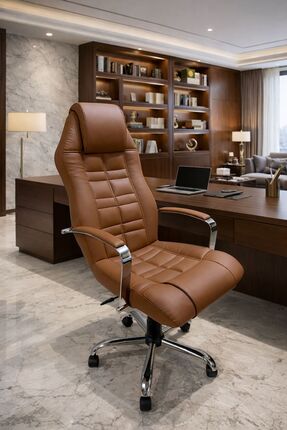 MEHMET YAREN BURO Noyan Yönetici Ofis Koltuğu Lüks Büro Koltuğu Ergonomik Yat...