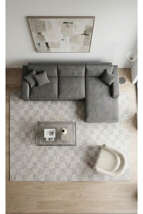 Halispecial Epica Sisal Kilim-Krem/Bej-Dekoratif-Salon,Oturma Odası,Koridor-H...