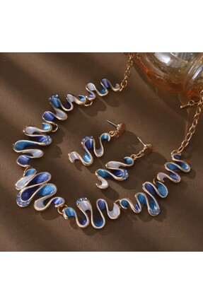 Enanice KOLYE KÜPE SET