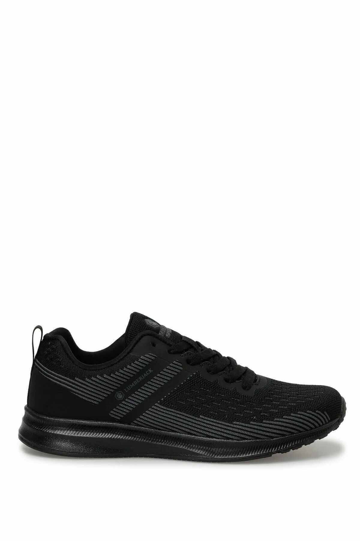 Siyah Erkek Spor Ayakkabı - Hafif Örgü Saya Sneaker — مشکی RS-LMBR-1 — تصویر 2 از 7