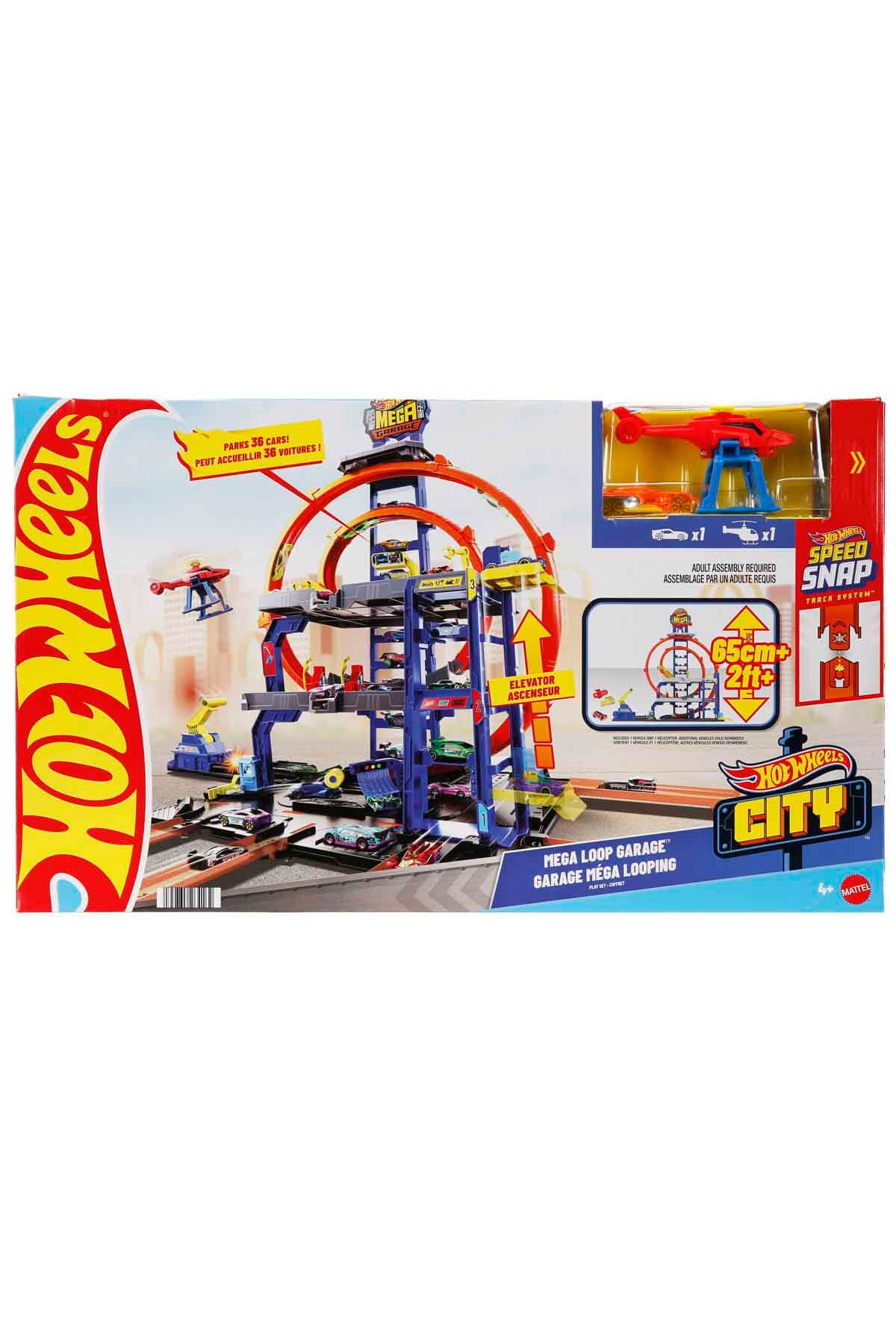 HOT WHEELS City Mega Garaj Oyun Seti JBM74 fotoğrafı 2 (önizleme)