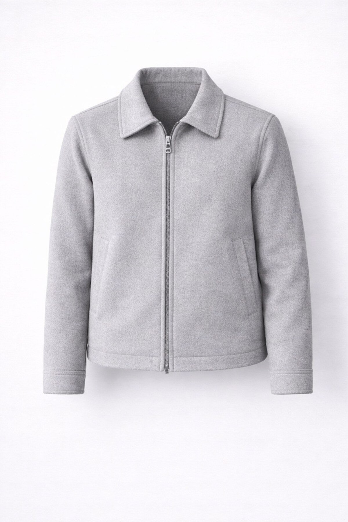 LUMAST  Zamansız Basic Tasarım Kaşe Ceket - Görsel 2