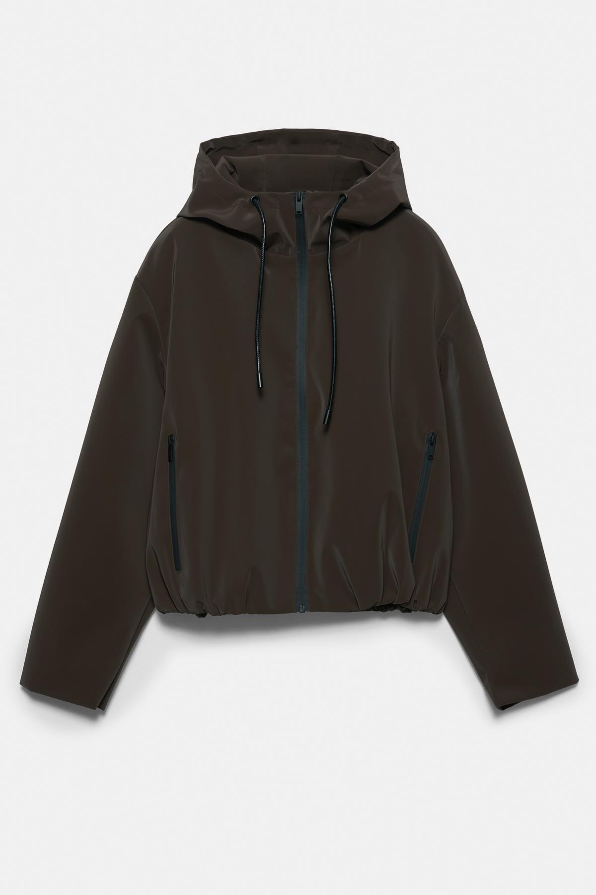 Pull & Bear  Kısa kapüşonlu yağmurluk - Görsel 8