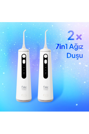 Fakir ProbiWash Ağız Duşu 6 Farklı Başlık - 2'Lİ SET
