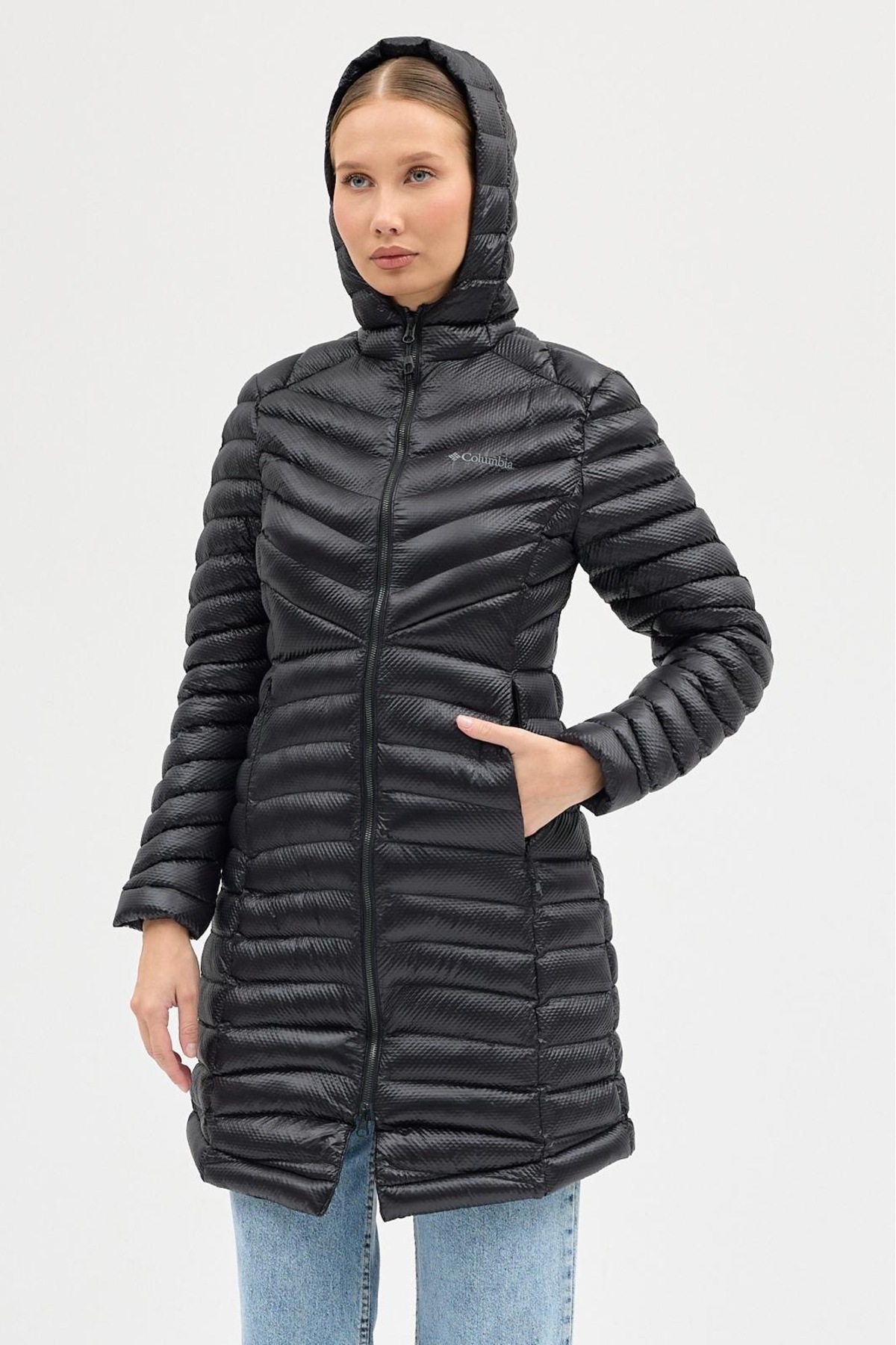 Columbia  Pike Lake Long Palto - Görsel 4