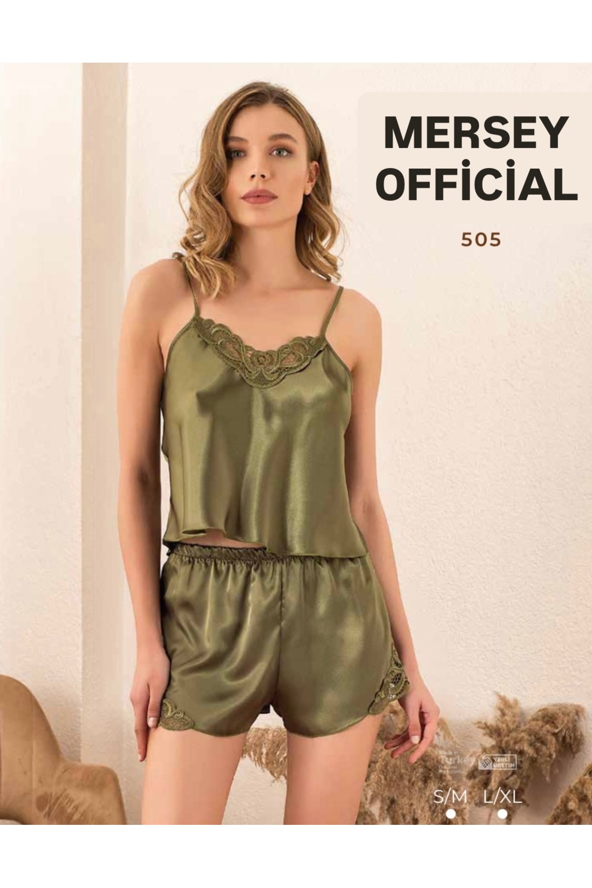 MERSEY Gecelik Şortlu Takım