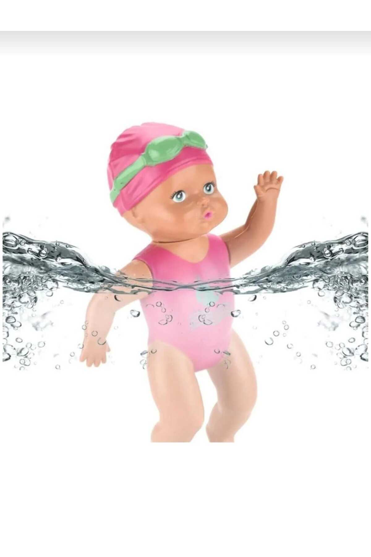 Aksoy Toys Kurmalı Kendiliğinden Yüzen Denizde Havuzda Oyuncak Bebek 15 Cm fotoğrafı 4 (önizleme)