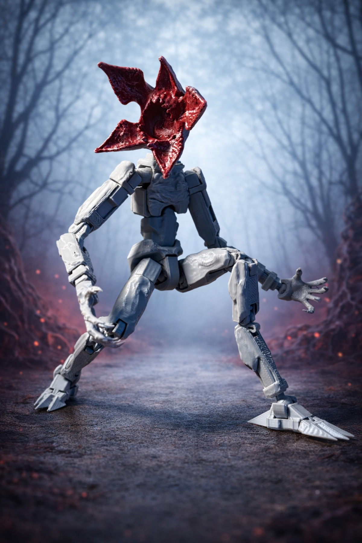 Rüzgar Tasarım Stranger Things Demogorgon T13 Eklemli Oyuncak