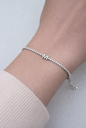 SY AKSESUAR Su Yolu Harf Bileklik