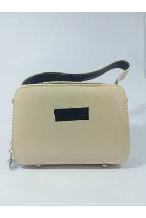 Bayan Kokoş Krem el çantası