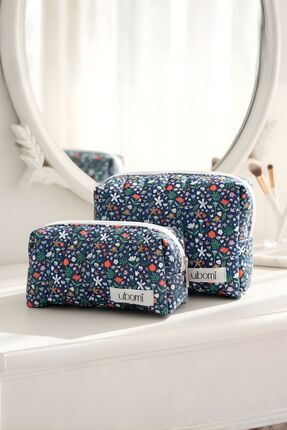 UBOMİ Lily Makyaj Çantası İkili Set