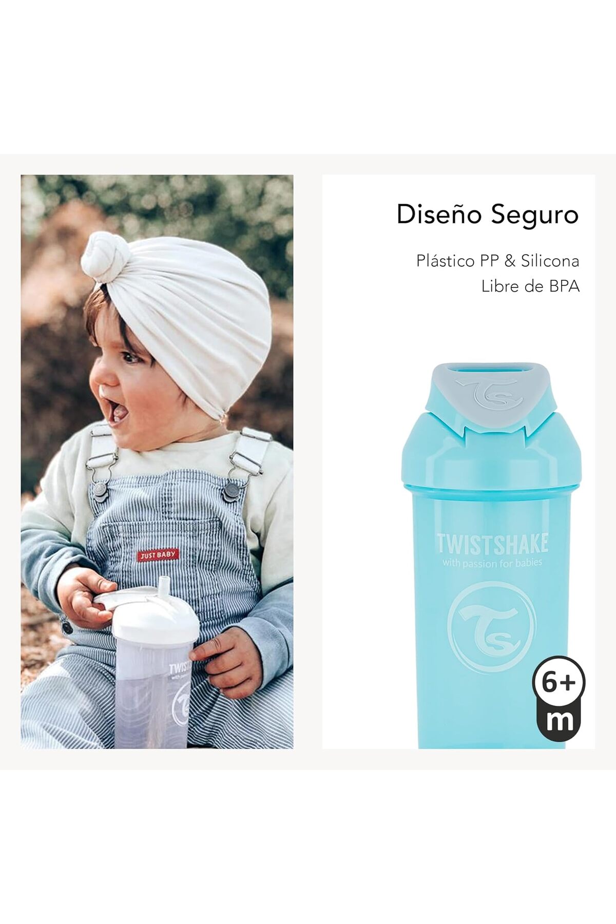 Hype Store Straw Cup sızdırmaz içecek şişesi, yumuşak 360 ml, çocuklar için pipetli bardak, 6 aylıktan itibaren fotoğrafı 3 (önizleme)