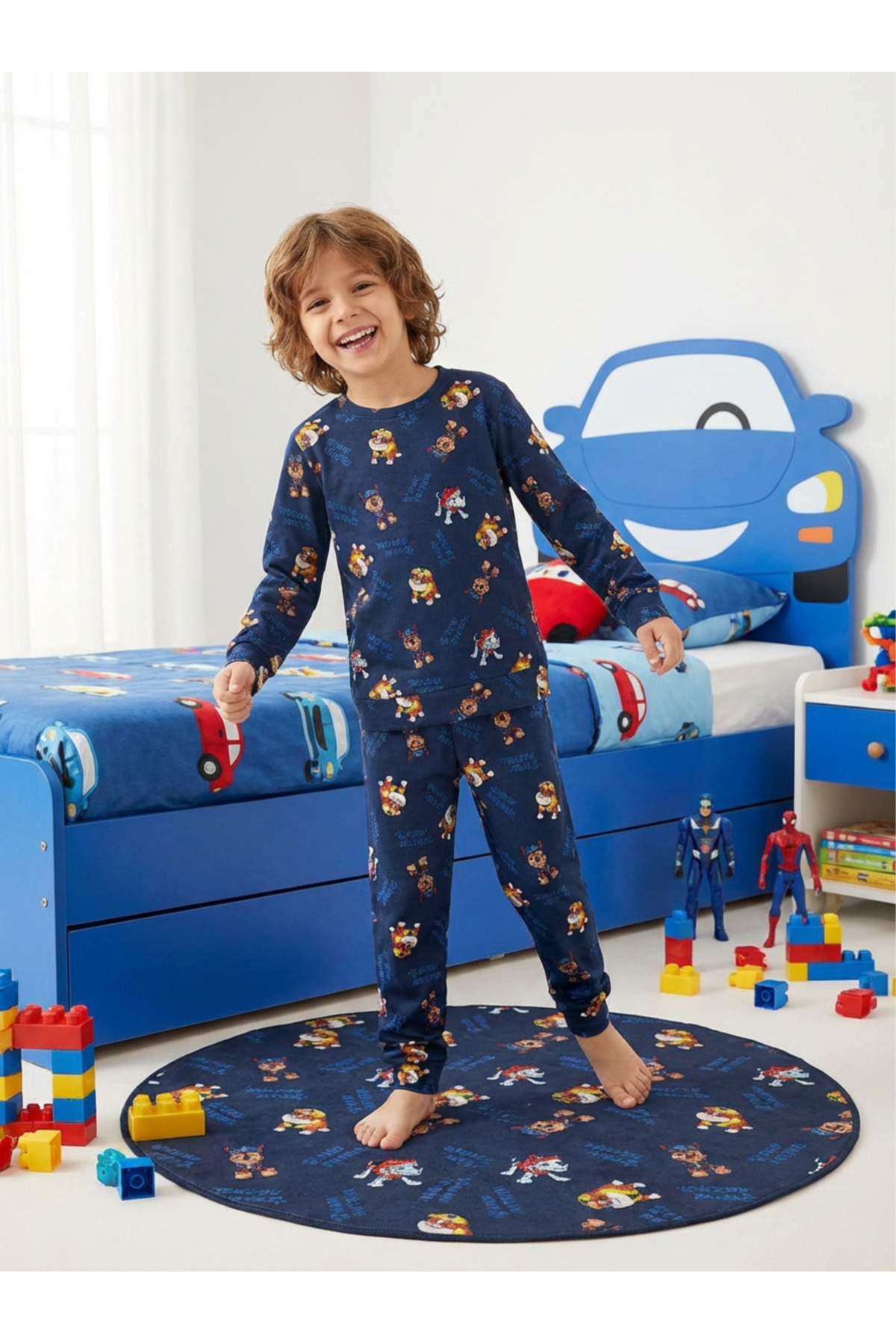 DAPSEE PAWN PATROL DESENLİ PAMUKLU ÇOCUK PİJAMA TAKIMI fotoğrafı 3 (önizleme)