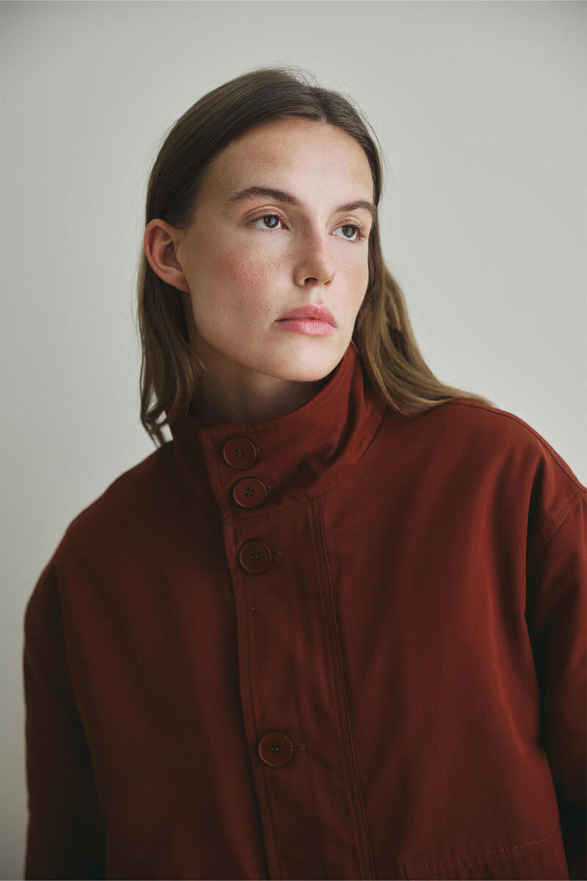 BE BLUE  SICAK KIRMIZI KÖRÜK CEPLİ MONT - Görsel 3