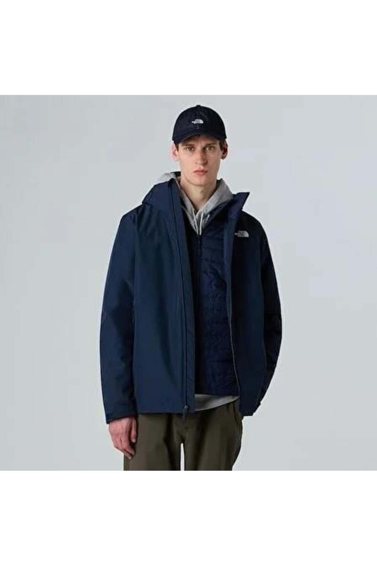 نورث فیس کت مردانه کلاهدار M Carto Mono Triclimate NF0A8D1S8K21