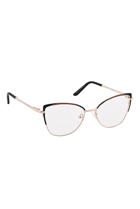Zarex Milano Cat Eye Metal Kadın Gözlük Çerçevesi | İnce Çerçeve | Optik Cam ...
