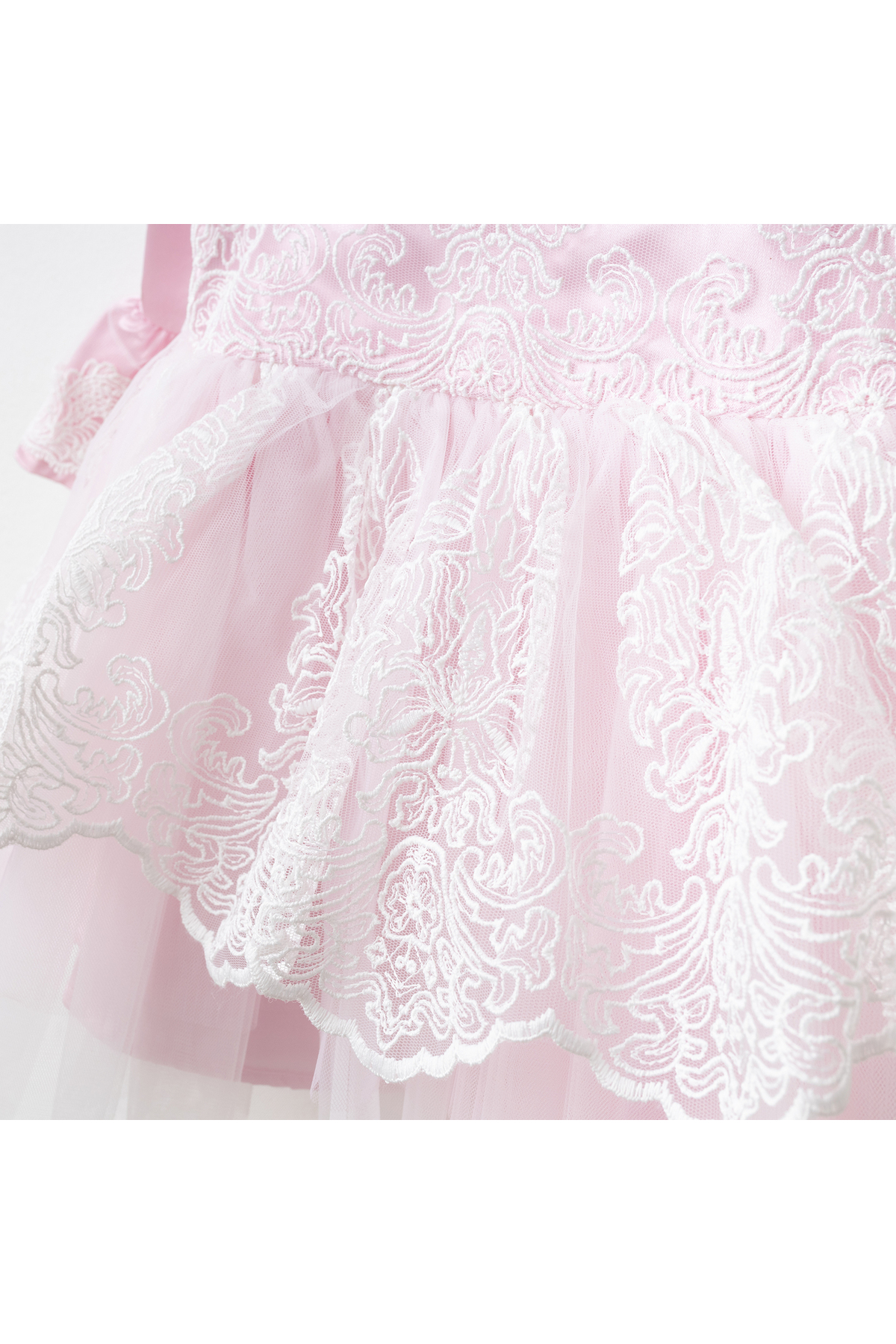 Eda Baby Dantel Detaylı Bebek Mevlüt ve Özel Gün Kıyafeti 4'lü Takım fotoğrafı 3 (önizleme)