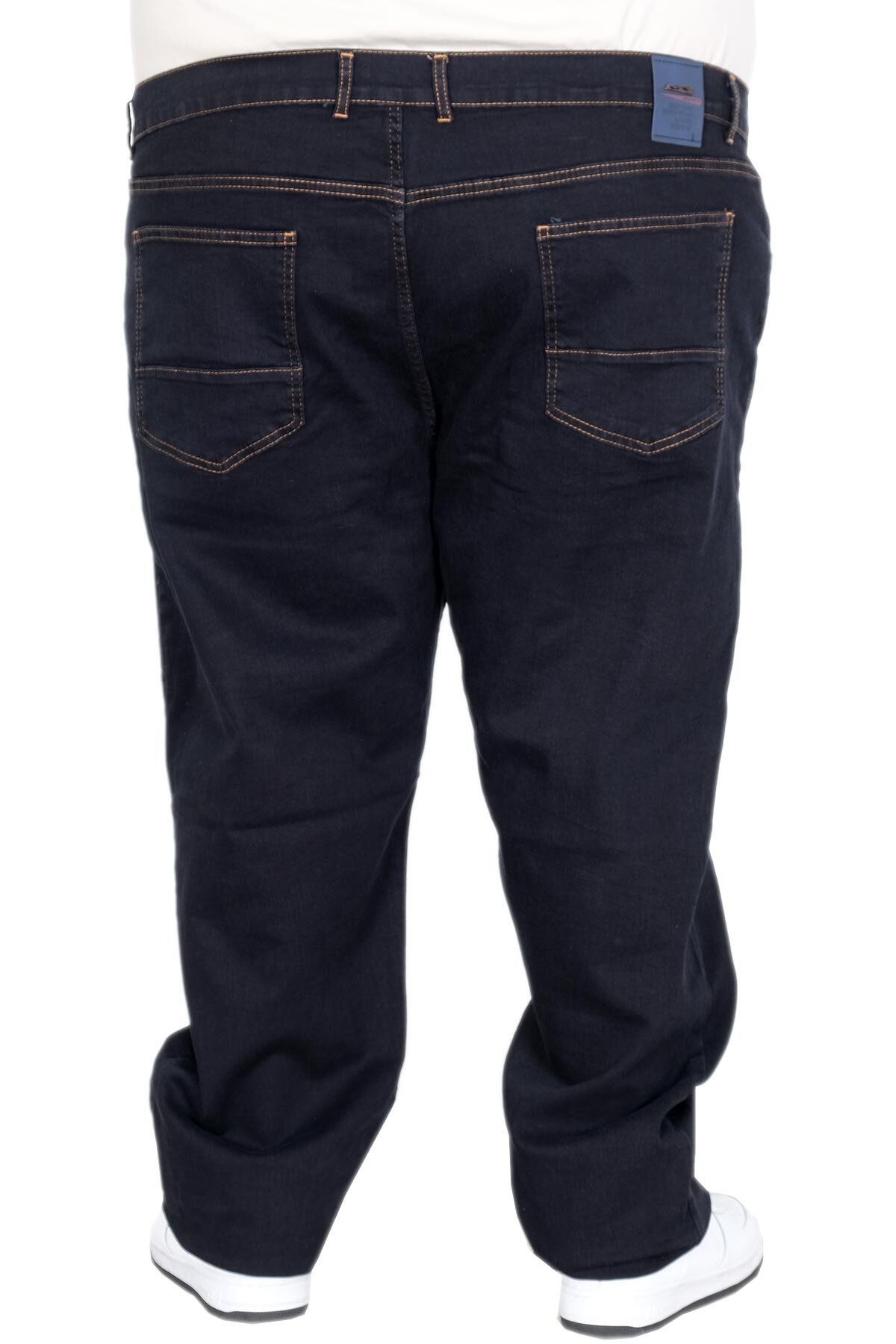 ModeXL Mode XL Büyük Beden Erkek Classic 5 Cepli Pantolon 21930 LACİVERT görsel 4