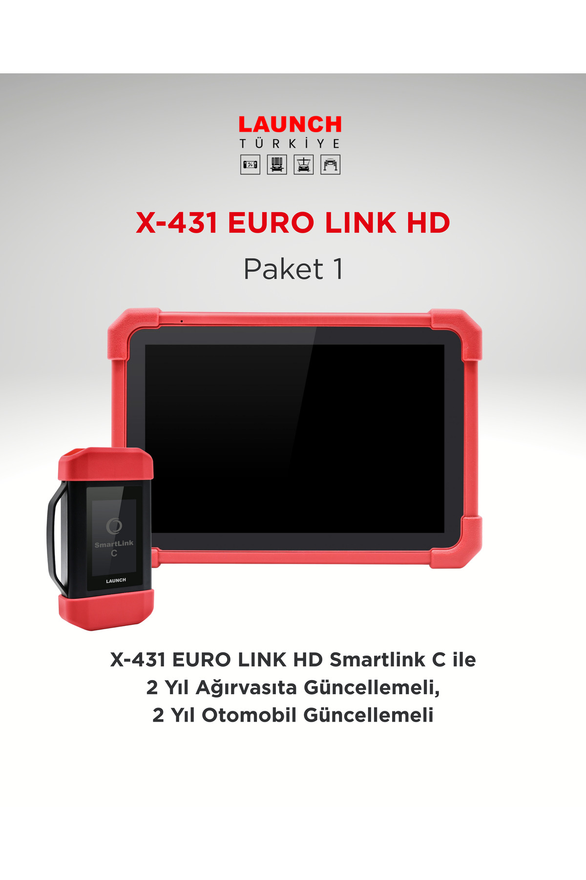 Launch X-431 EURO LINK HD ARIZA TESPİT CİHAZI PAKET 2 - Fiyatı