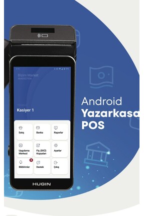 HUGIN S1 Android Yazarkasa Pos Yeni
