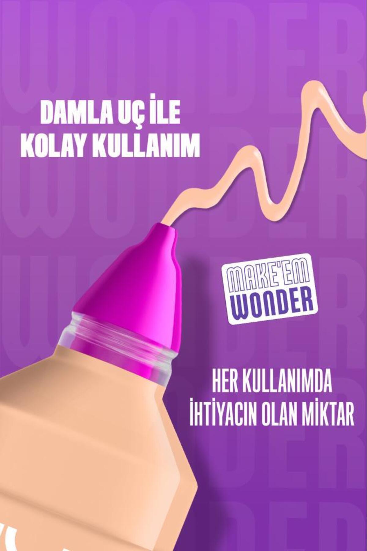 کرم پودر مات نرم و لطیف Make’ Em Wonder شماره 06 - روشن — بژ NYXMAKEMWONDERFNDT — تصویر 6 از 9