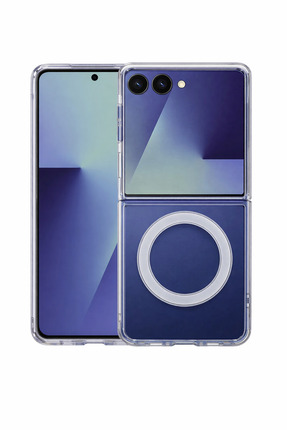 Vissona Samsung Galaxy Z Flip 7 Uyumlu Kamera Korumalı Magsafe Wireless Şarj ...