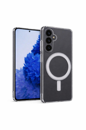 Vissona Samsung Galaxy S23 FE Uyumlu Kamera Korumalı Magsafe Wireless Şarj Öz...