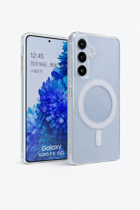 Vissona Samsung Galaxy S25 Uyumlu Kamera Korumalı Magsafe Wireless Şarj Özell...