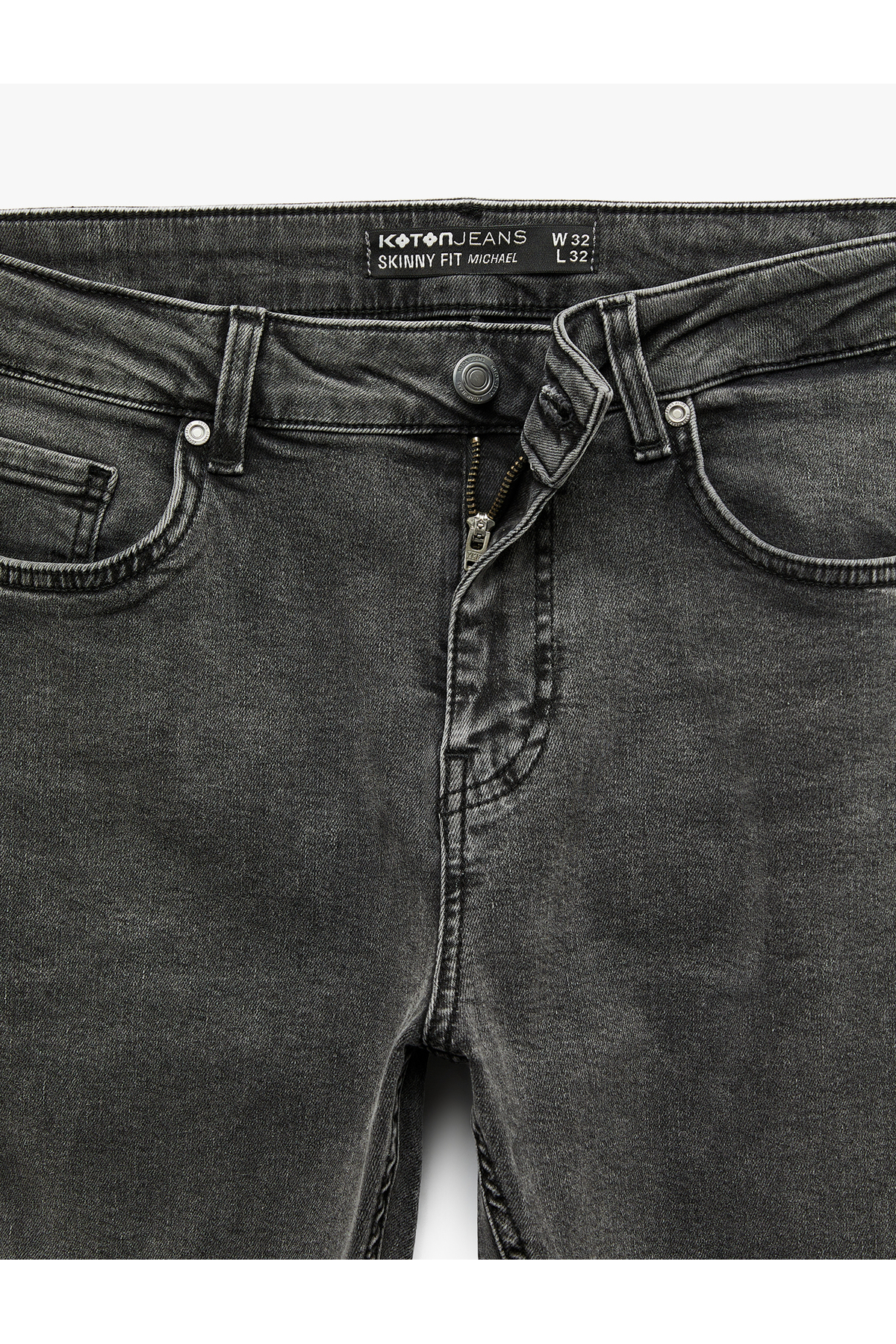 Koton Normal Bel Pamuklu Skinny Fit Jean Pantolon - Michael Jean görsel 7