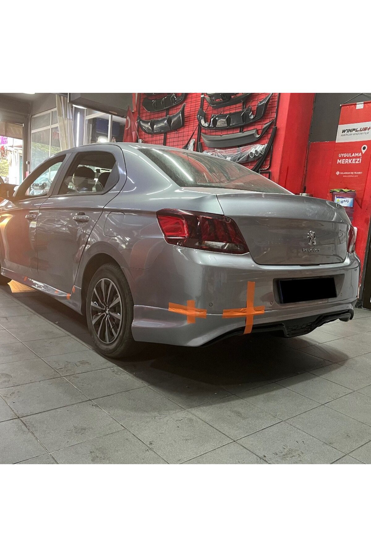 Peugeot 301 Custom Arka Ek Boyasız plastik