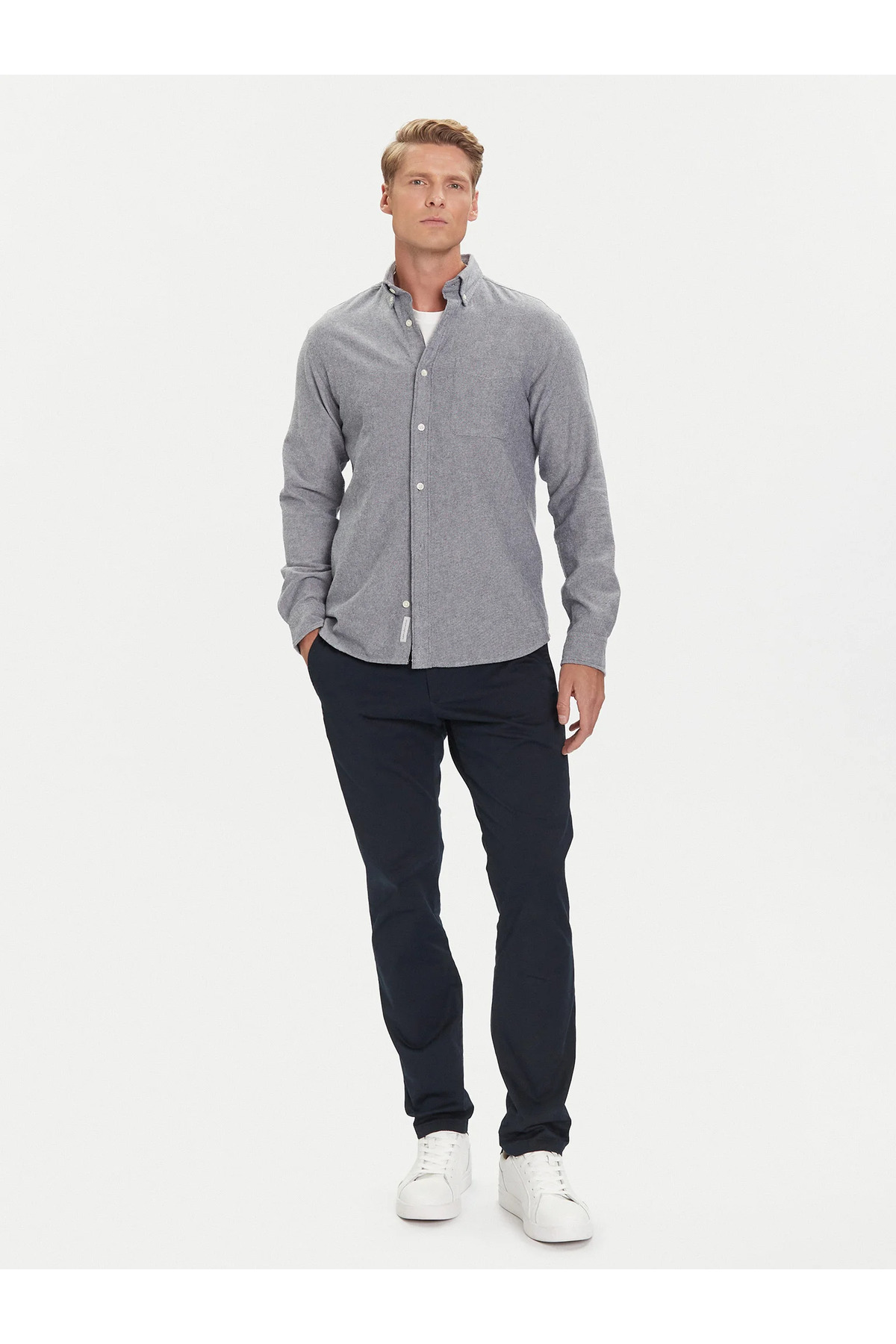پیراهن مردانه رنگارنگ آستین بلند | جک اند جونز Jack & Jones 12282353 - تصویر 2