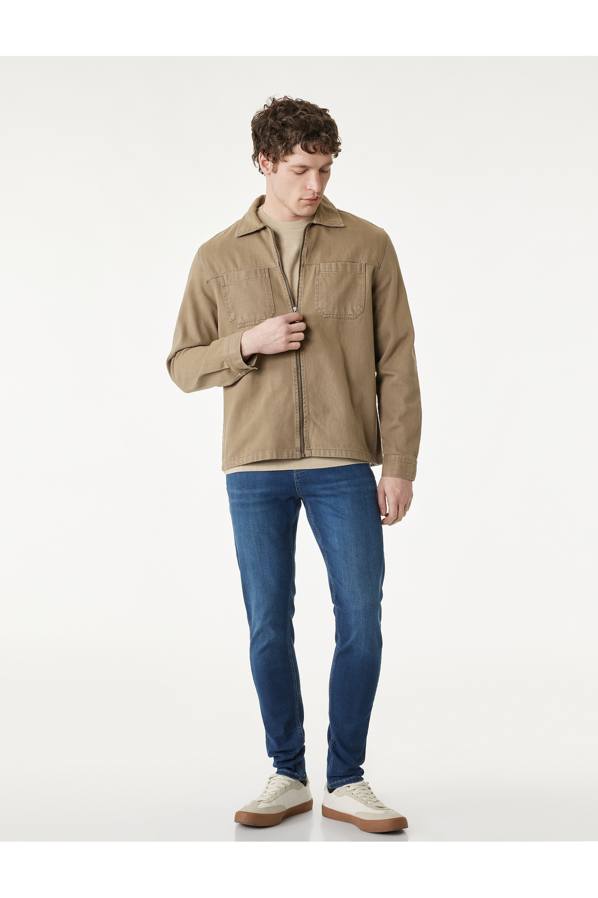 Koton Normal Bel Pamuklu Skinny Fit Jean Pantolon - Michael Jean