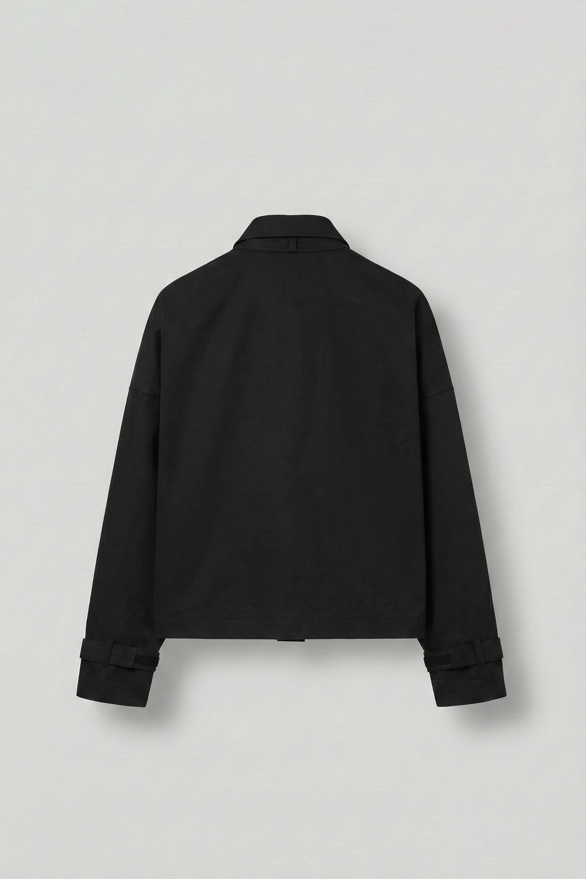 ablukaonline Erkek Boxy Fit Cep Detaylı Premium Ceket Siyah görsel 2