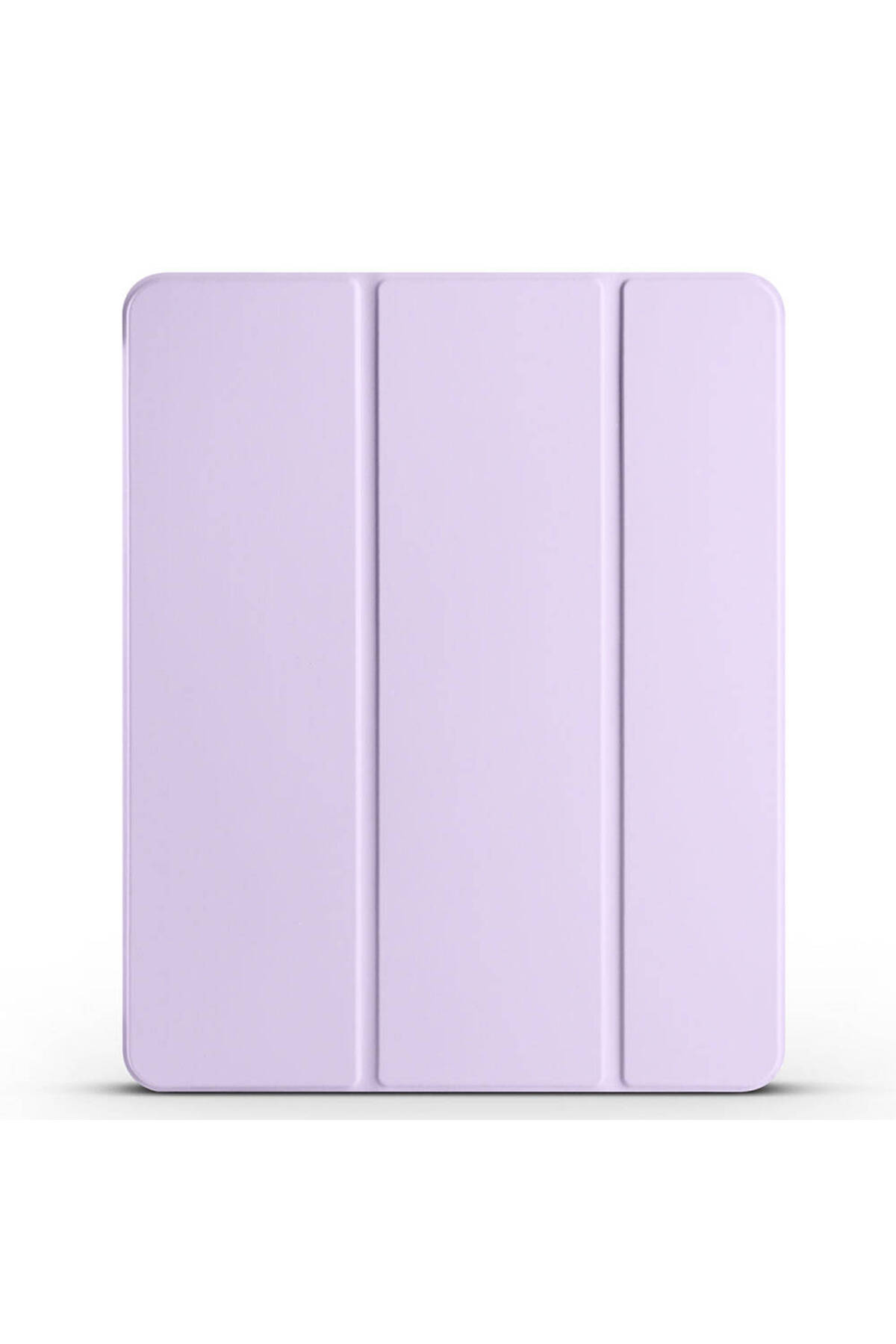 iPad Air 13 2025 M3 ZPRB Smart Cover Kalem Bölmeli Standlı 1-1 Kılıf - Lila