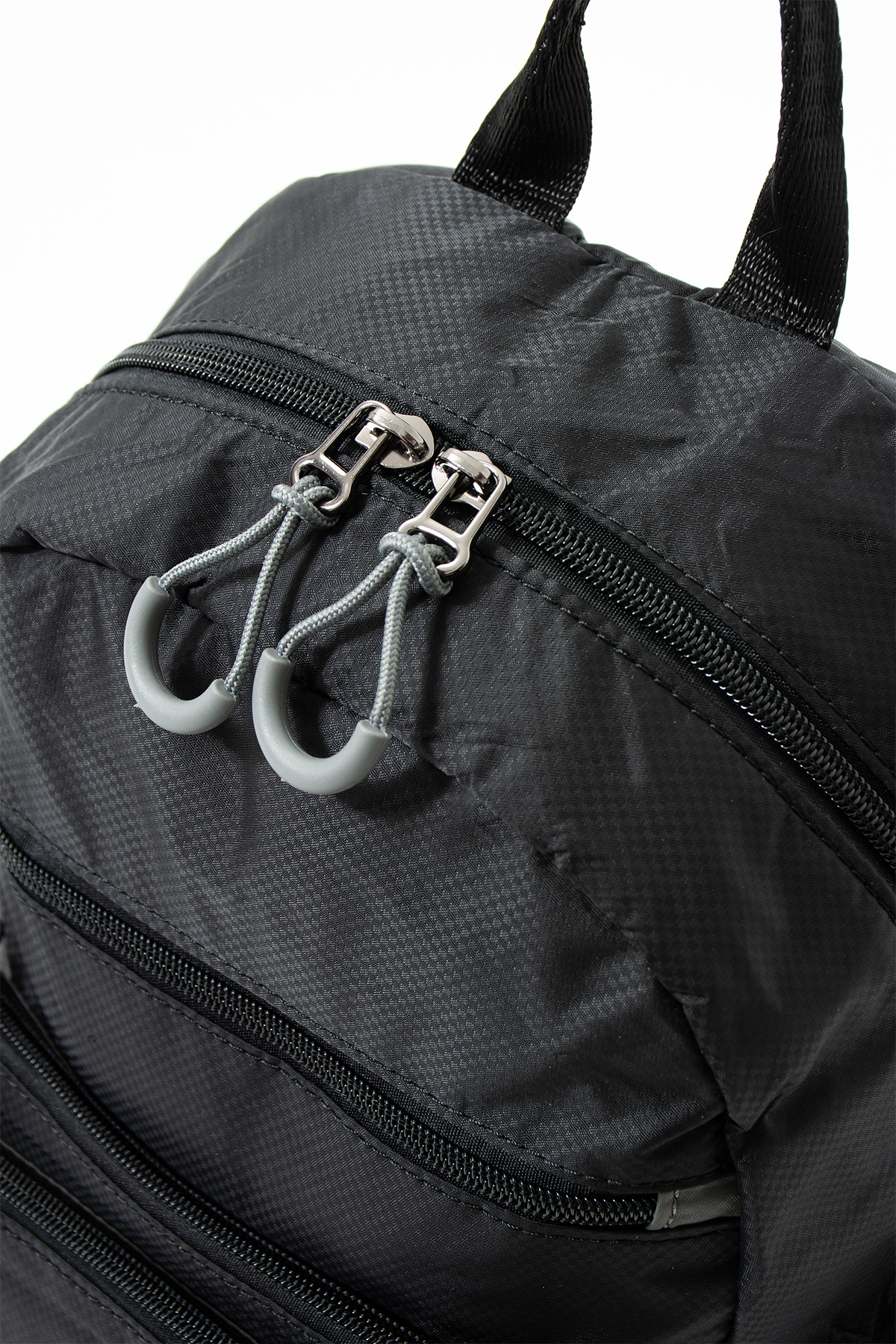 Ayax  Siyah Unisex Suya Dayanıklı Paraşüt Kumaş 4 Bölmeli Laptop Bölmeli Seyahat Ve Okul Çantası - Görsel 7