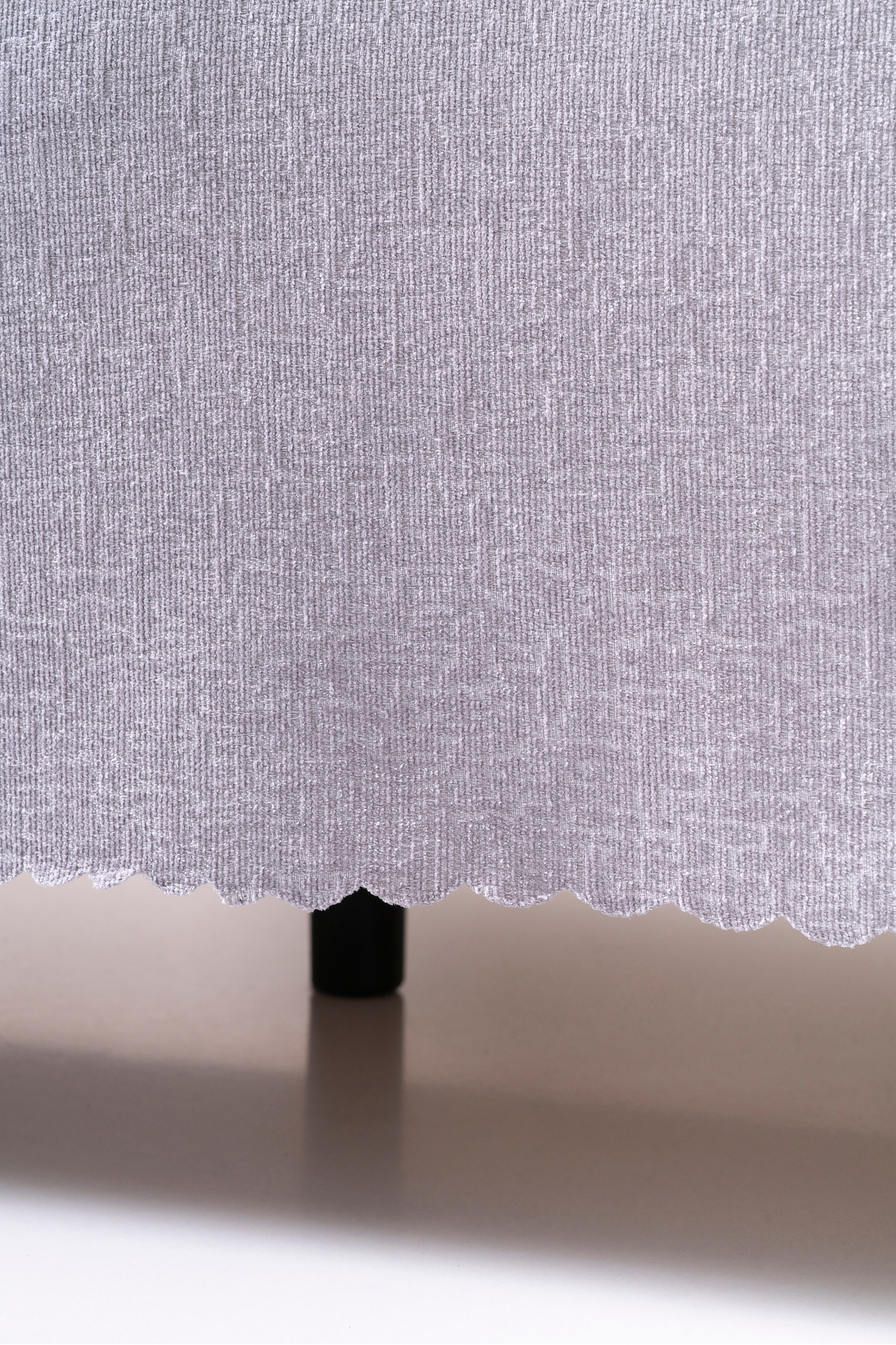 Gümüş Gri 175X215 cm Premium Koltuk Örtüsü Şönil Jakarlı Kumaş Yüksek Kalite Kaydırmaz Yıkanabilir