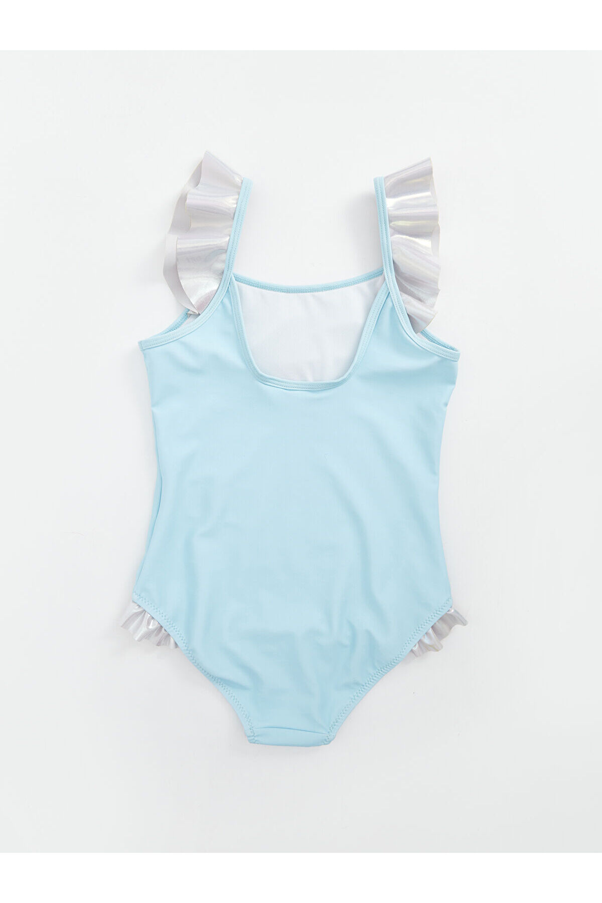 LC Waikiki Hızlı Kuruyan Elsa Baskılı Kız Çocuk Mayo fotoğrafı 2 (önizleme)