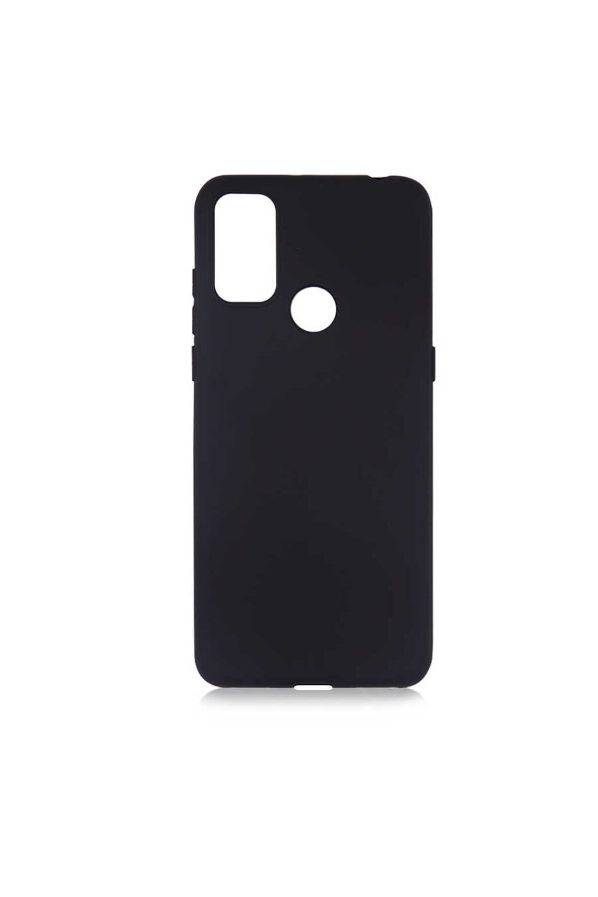 Alcatel 1S 2021 Kılıf KLFK Premier Silikon Kapak - Siyah