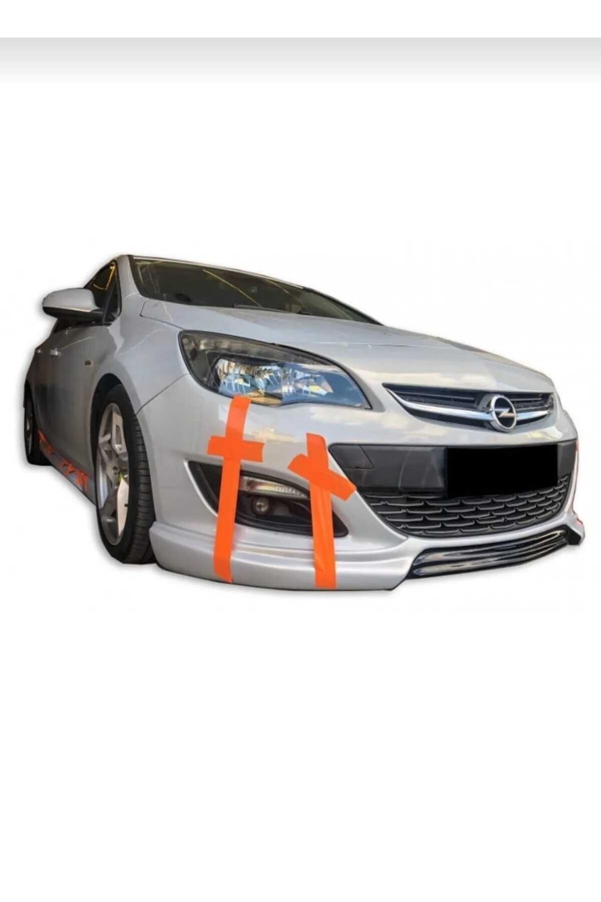 Opel Astra J Serisi Hatchback Sedan (2013-2015) Makyajlı Ön Tampon Eki (Plastik)