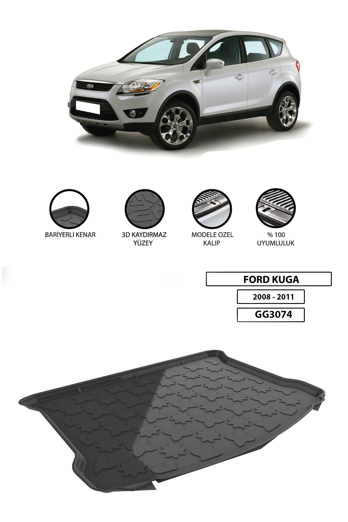 Ford Kuga 2008-2011 Bagaj Havuzu