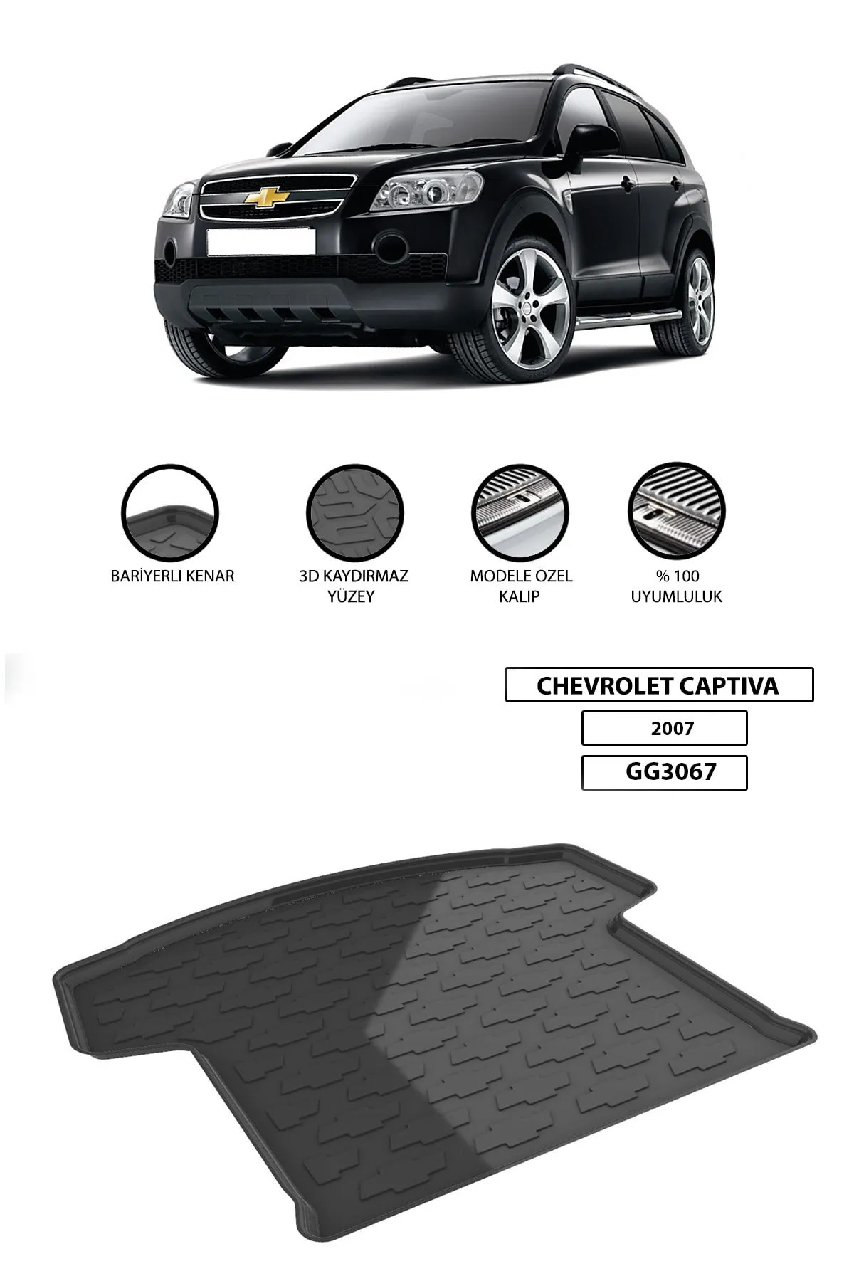Chevrolet Captiva 2007 Bagaj Havuzu