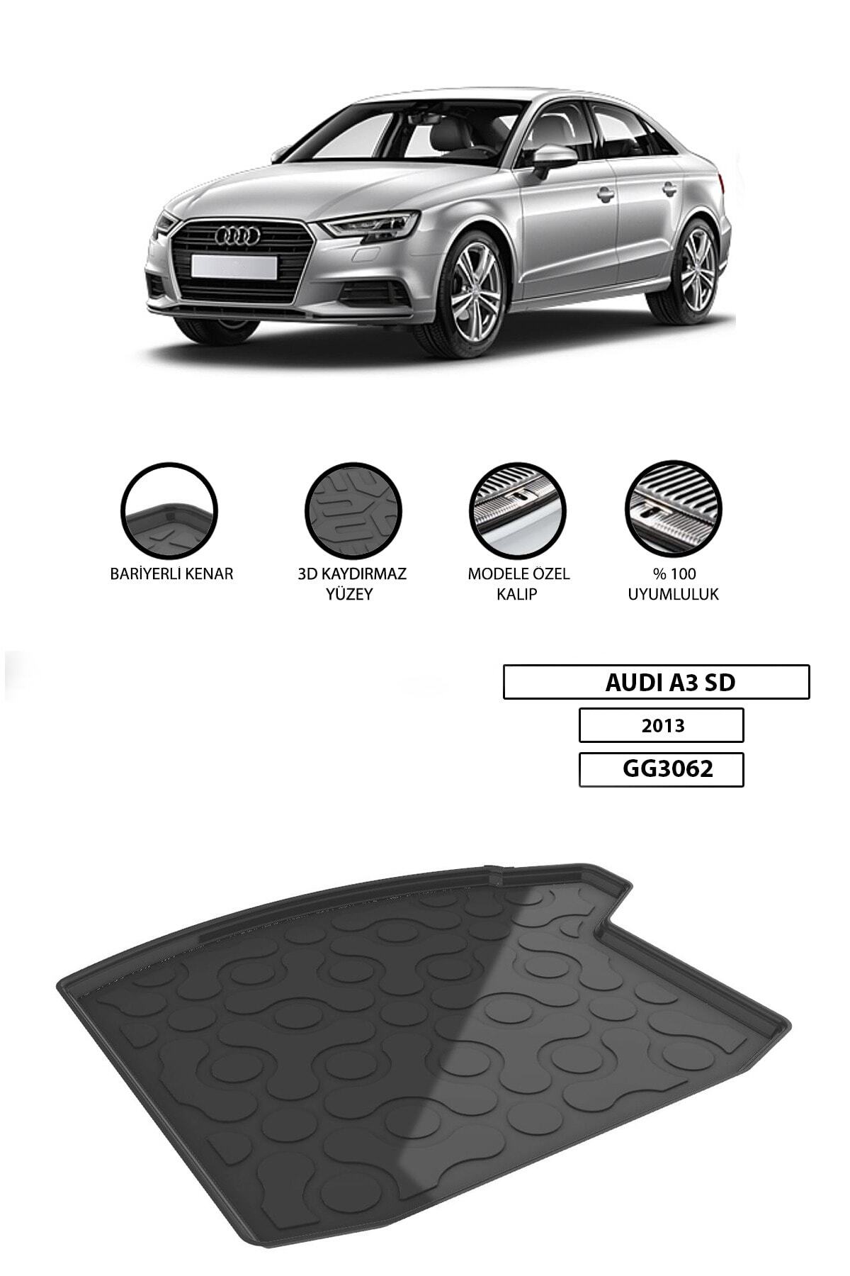 Audi A3 Sedan 2013 Bagaj Havuzu