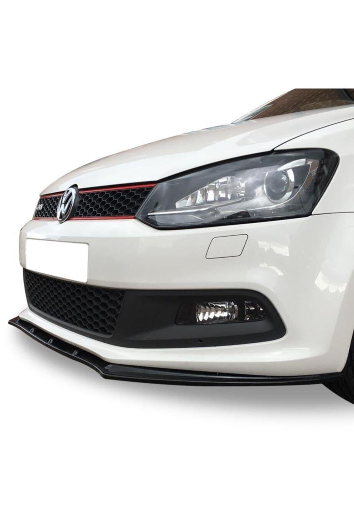 Universal Volkswagen Polo Orijinal Tampon Ön Tampon Lip Piano Black (plastik)