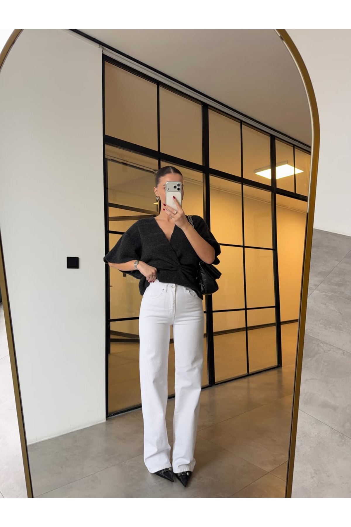 BB Bensu Buyruk  WİDELEG BEYAZ AURELİA JEAN - Görsel 2