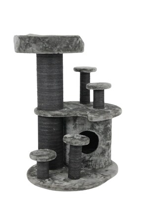 CLOVERPET GROSS Seul Tırmalamalı Kedi Evi