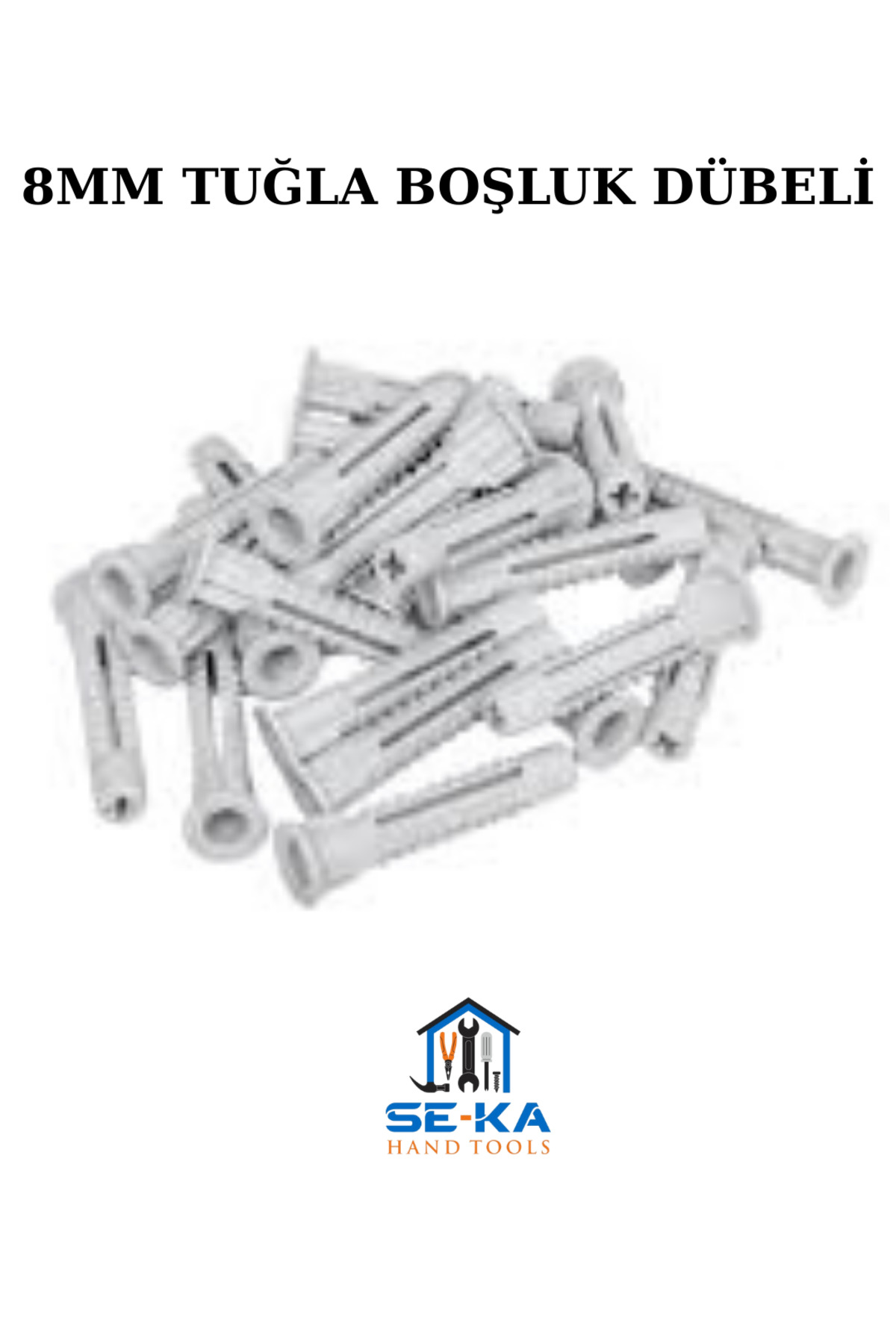 SEKA HAND TOOLS 8MM TUĞLA BOŞLUK DÜBELİ 100 adet
