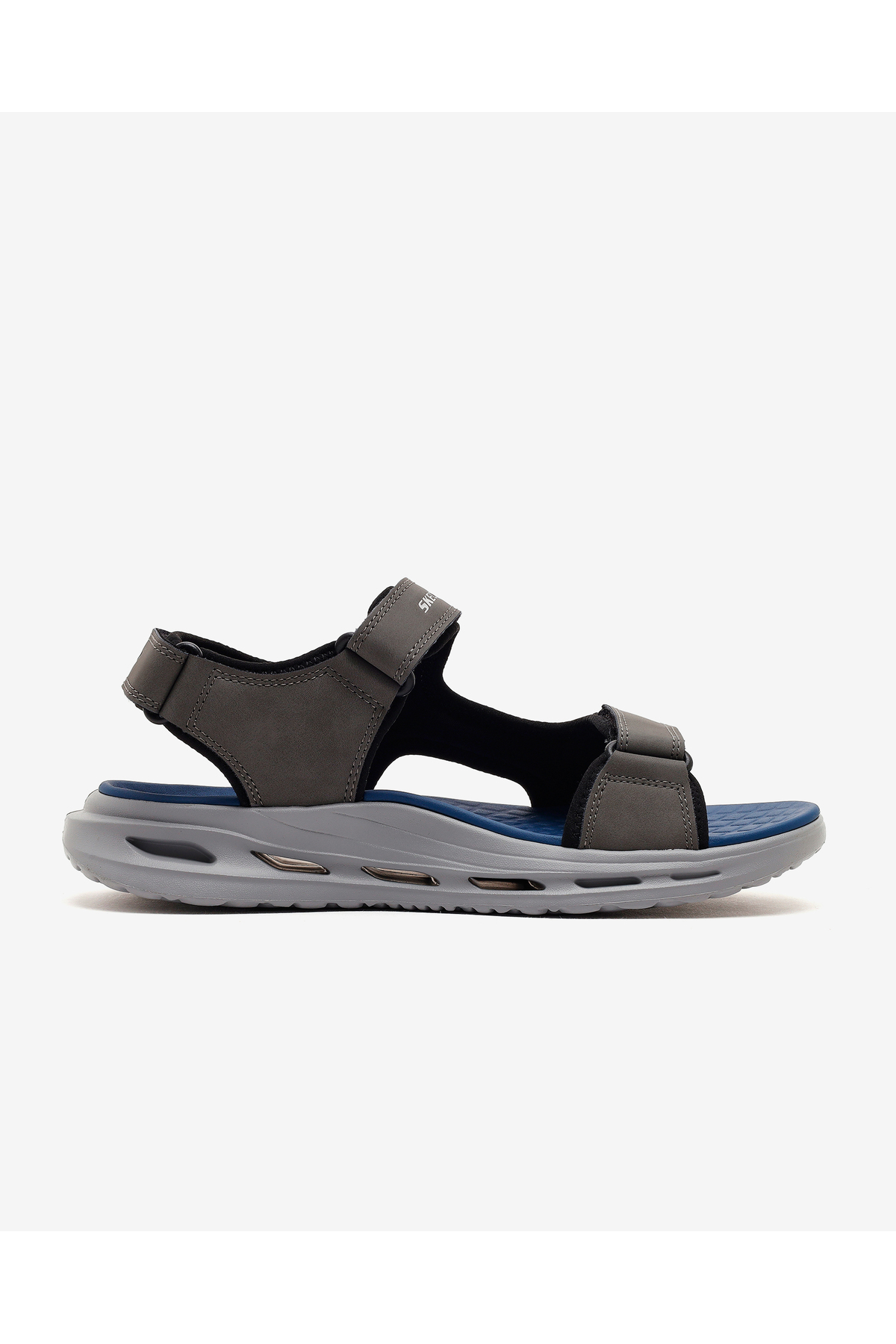 SKECHERS ORVAN SD Erkek Gri Sandalet 211371 CHAR görsel 2