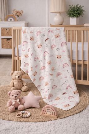 Pico Baby Çok Amaçlı 2 Katlı Müslin Örtü & Battaniye / %100 Pamuk / Oeko-teks...